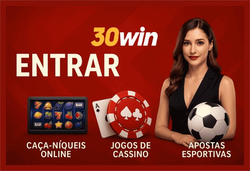 Criar uma nova Conta no plataforma 30WIN